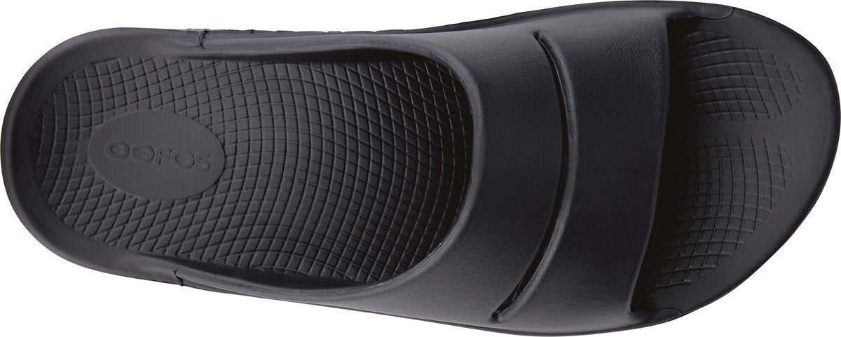 Oofos OOahh Recovery Slides - Black
