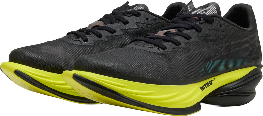 Puma Men's AMF1 Fast-R Nitro Elite 3 Running Shoes - Black