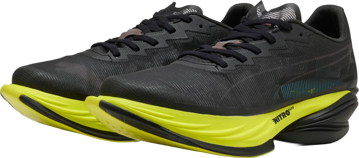 Puma Men's AMF1 Fast-R Nitro Elite 3 Running Shoes - Black