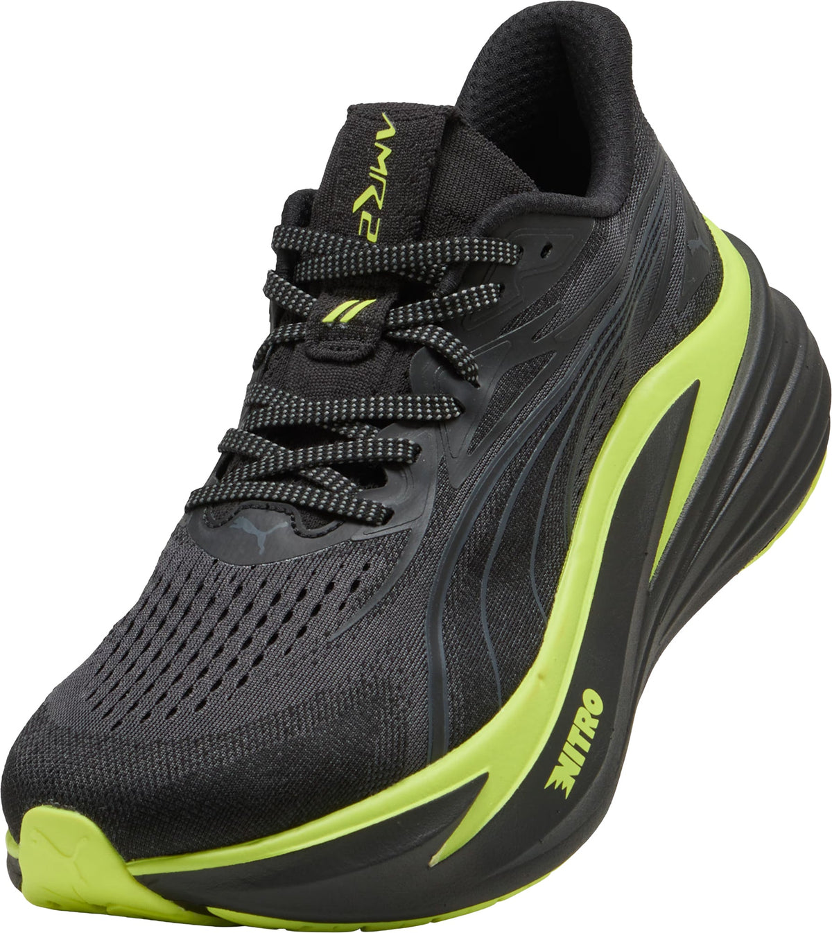 Puma Men's AMF1 MagMax Nitro 2 Running Shoes - Black