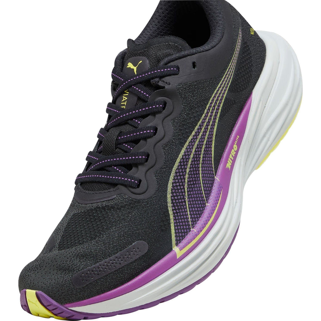 Puma Women's Deviate Nitro 2 WTRepel Running Shoes - Black