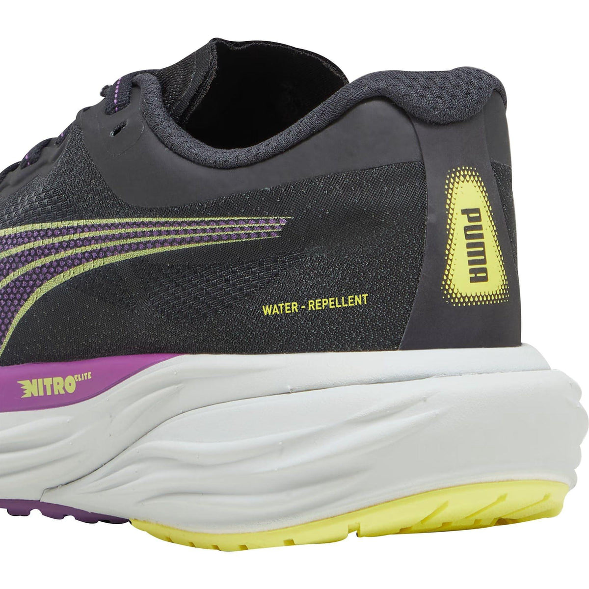 Puma Women's Deviate Nitro 2 WTRepel Running Shoes - Black