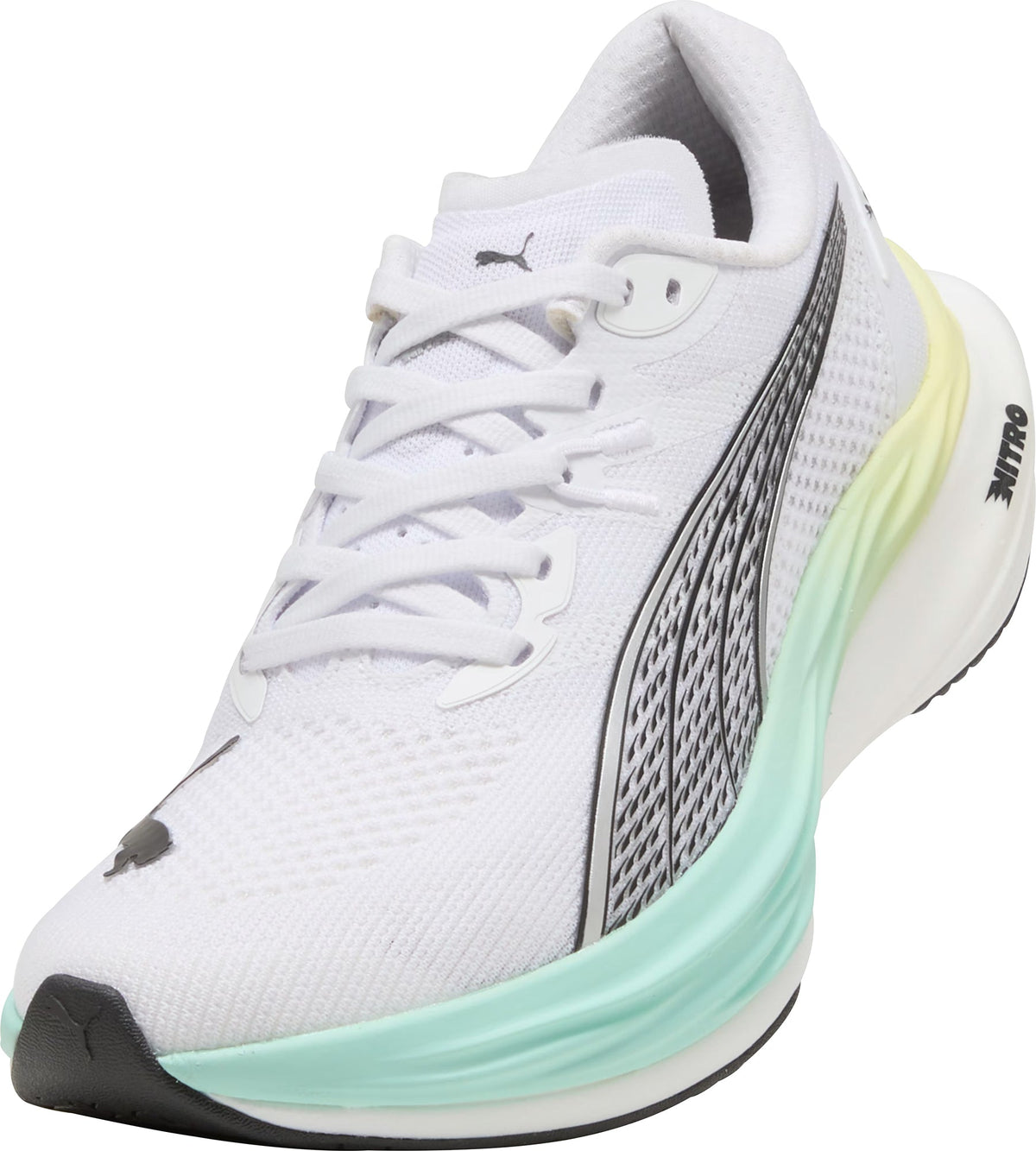 Puma Women's Deviate Nitro 3 Running Shoes - White