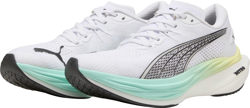 Puma Women's Deviate Nitro 3 Running Shoes - White