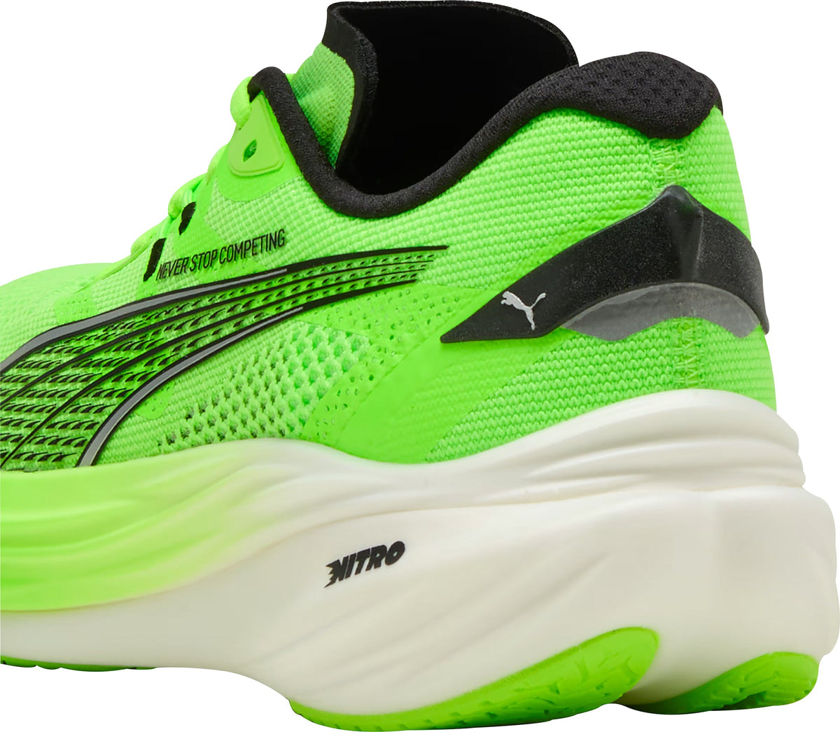 Puma Men's Deviate Nitro 3 HYROX Running Shoes - Green