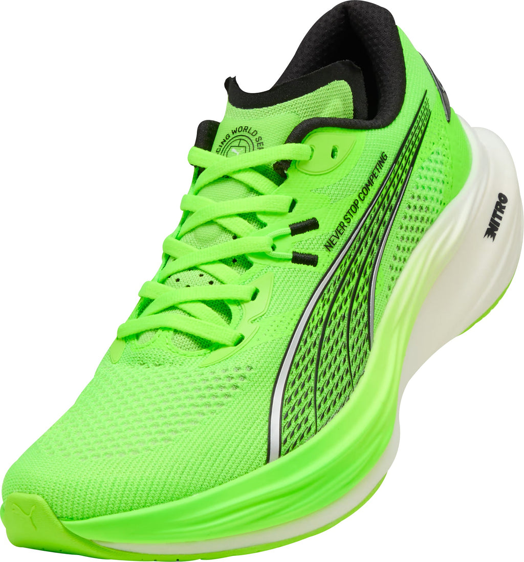 Puma Men's Deviate Nitro 3 HYROX Running Shoes - Green