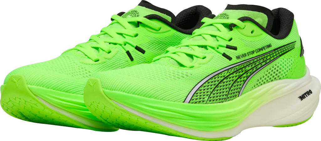 Puma Men's Deviate Nitro 3 HYROX Running Shoes - Green
