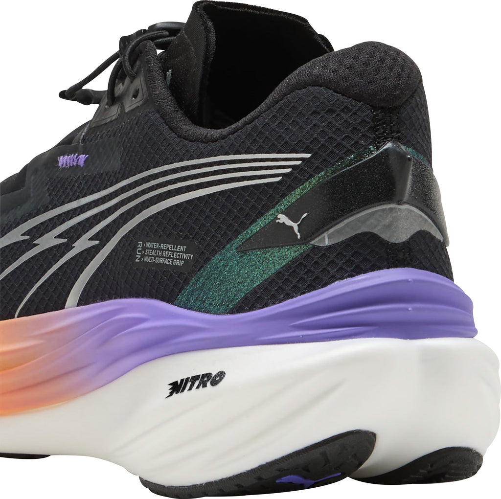 Puma Women's Deviate Nitro 3 WTR+ Running Shoes - Black