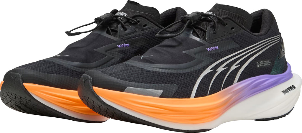 Puma Women's Deviate Nitro 3 WTR+ Running Shoes - Black
