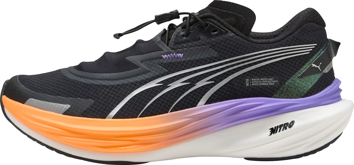 Puma Women's Deviate Nitro 3 WTR+ Running Shoes - Black