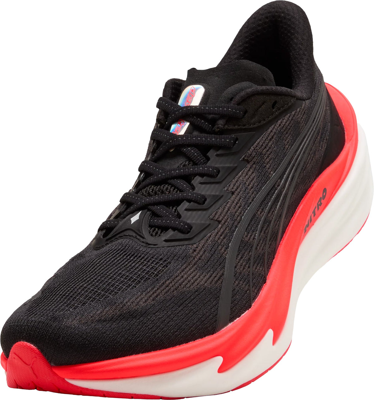 Puma Men's Deviate Nitro 4 Running Shoes - Black
