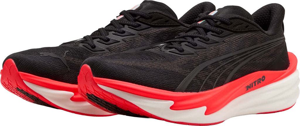 Puma Men's Deviate Nitro 4 Running Shoes - Black