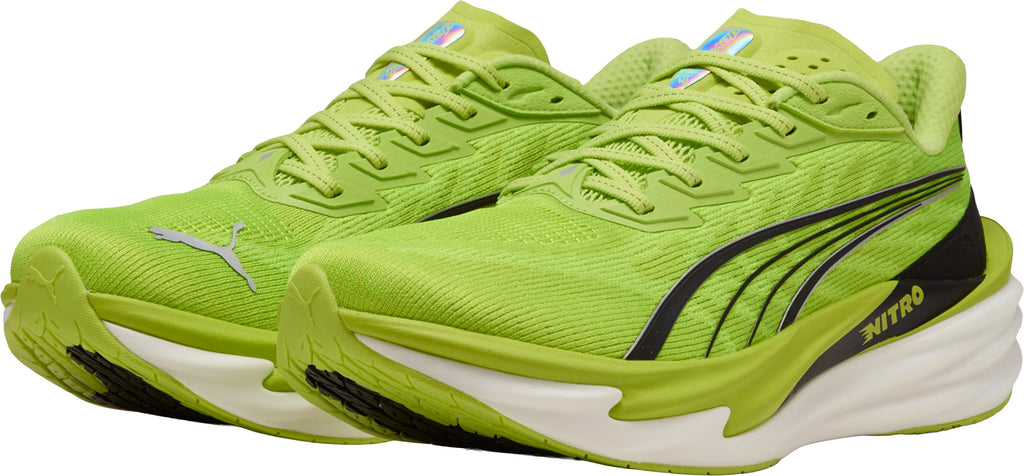 Puma Men's Deviate Nitro 4 Running Shoes - Green