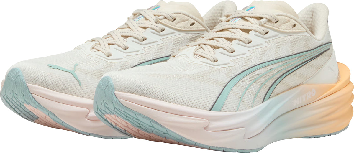 Puma Women's Deviate Nitro 4 Running Shoes - White