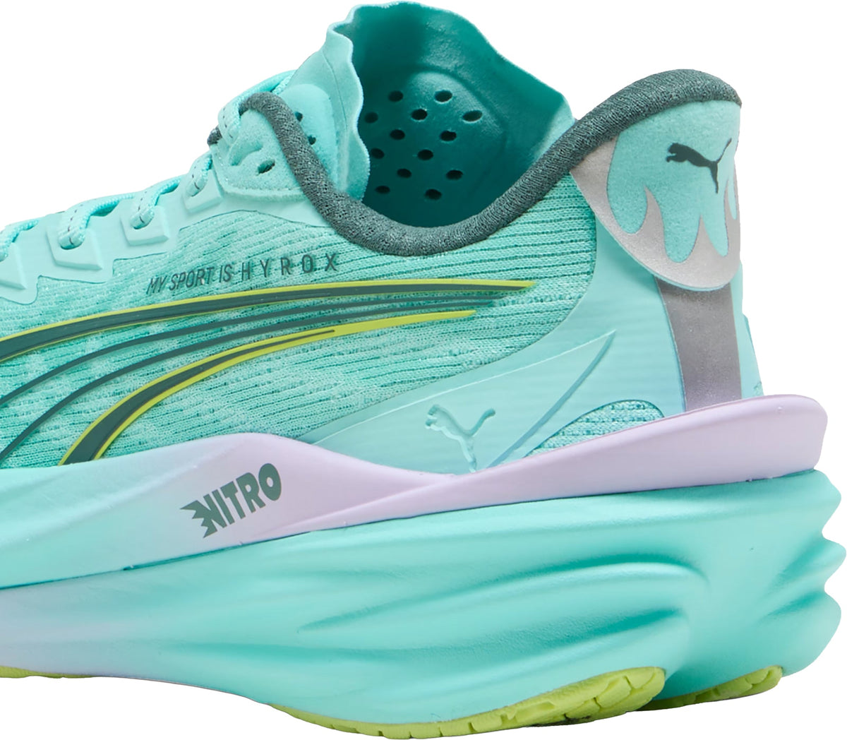 Puma Women's Deviate Nitro 4 HYROX Running Shoes - Green