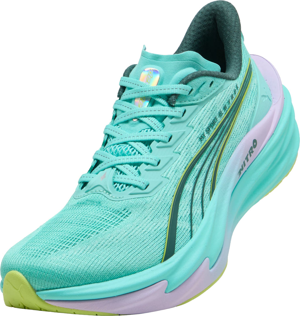 Puma Women's Deviate Nitro 4 HYROX Running Shoes - Green