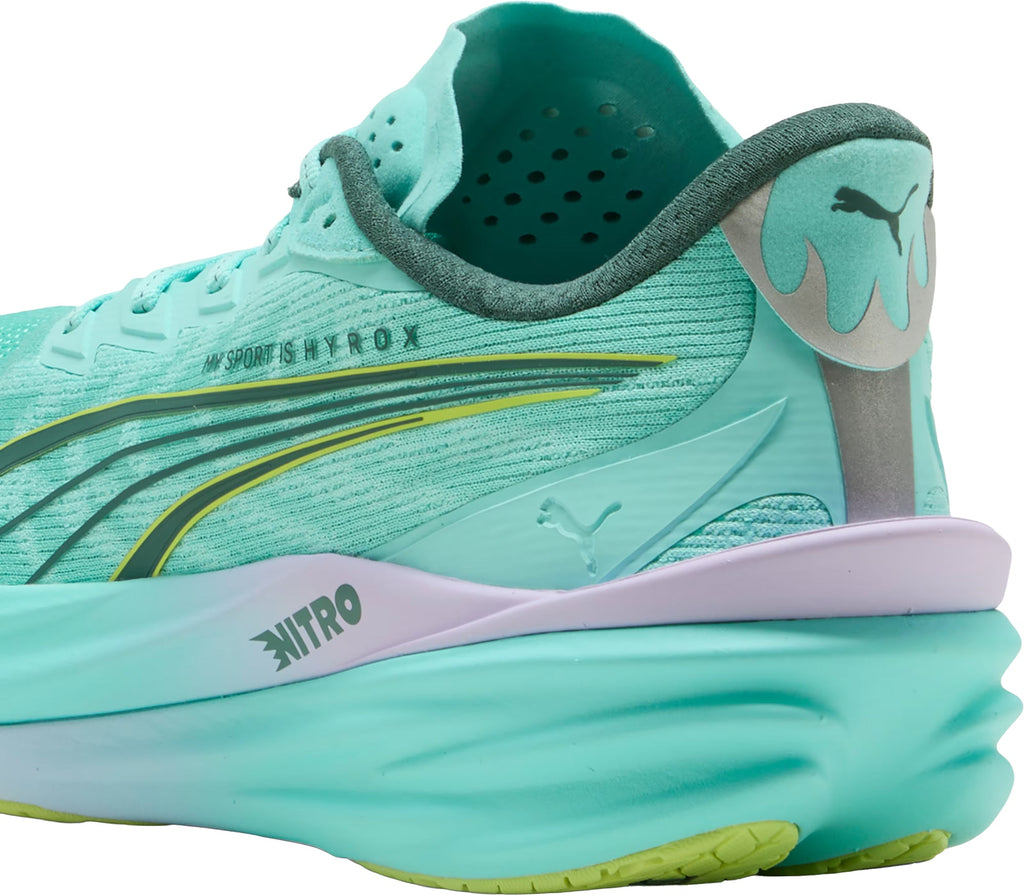 Puma Men's Deviate Nitro 4 HYROX Running Shoes - Green