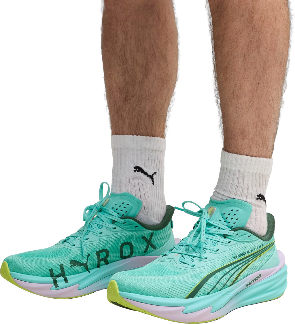Puma Men's Deviate Nitro 4 HYROX Running Shoes - Green