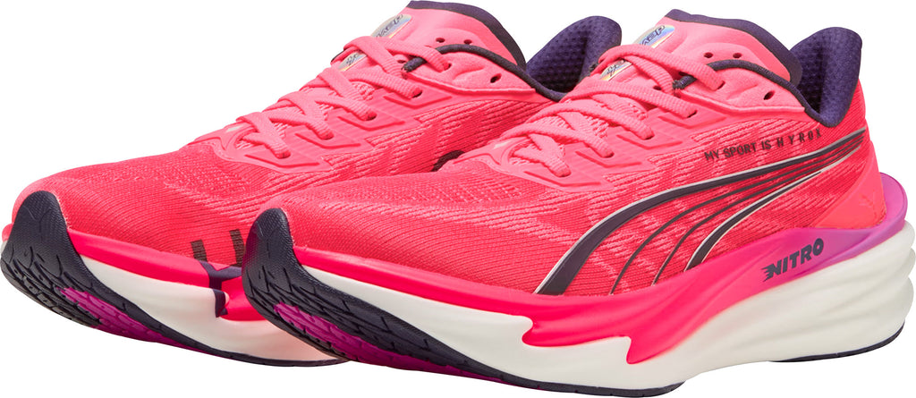 Puma Men's Deviate Nitro 4 HYROX Running Shoes - Pink