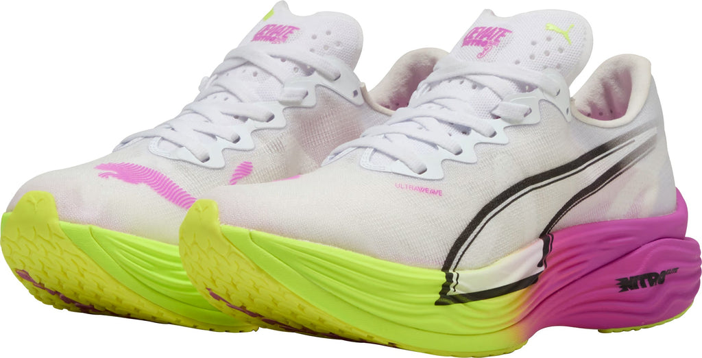 Puma Women's Deviate Nitro Elite 3 Running Shoes - White