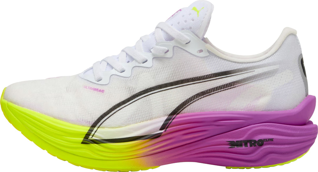 Puma Women's Deviate Nitro Elite 3 Running Shoes - White