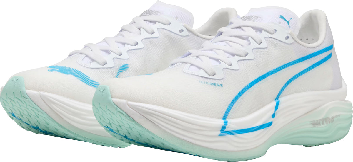 Puma Men's Deviate Nitro Elite 3 Running Shoes - White