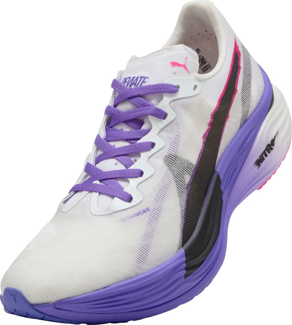 Puma Men's Deviate Nitro Elite 3 Running Shoes - White