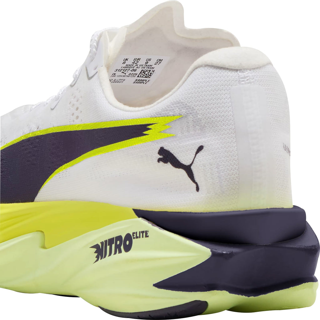 Puma Men's Deviate Nitro Elite 4 Running Shoes - White