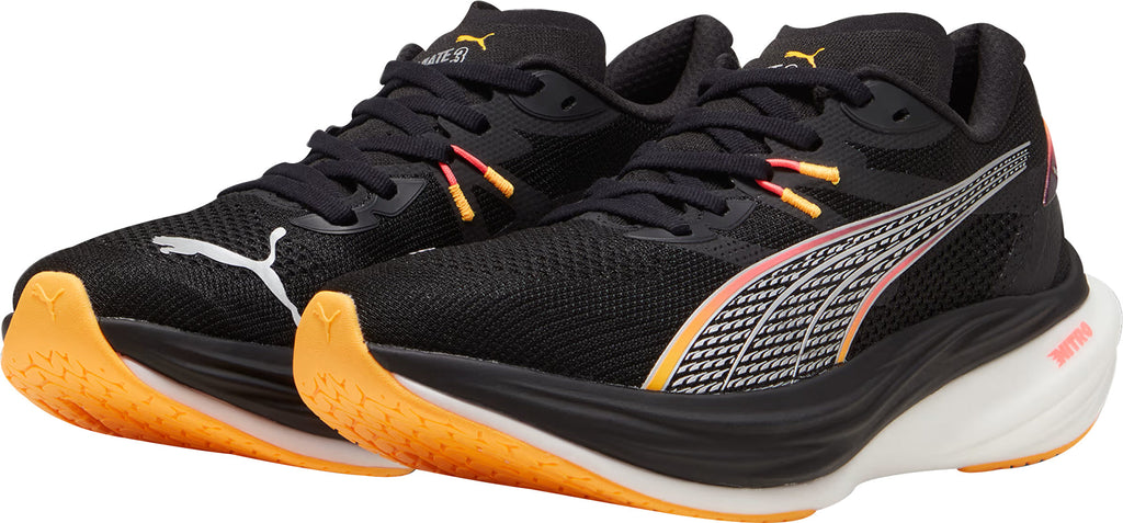 Puma Men's Deviate Nitro 3 Running Shoes - Black