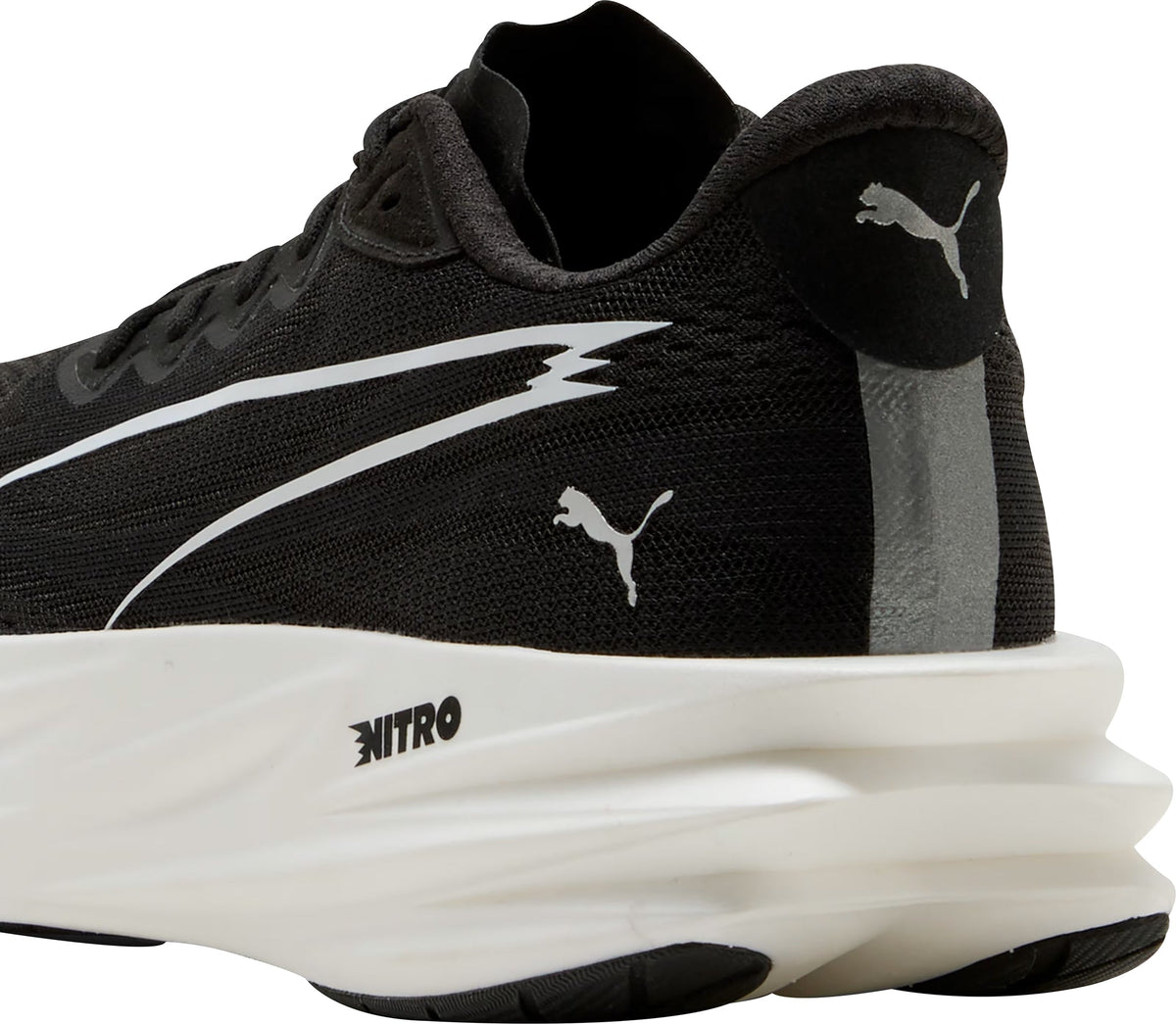 Puma Men's Deviate Pure Nitro Running Shoes - Black