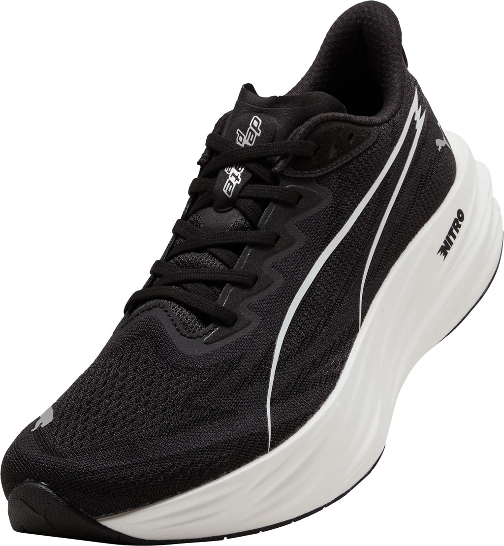 Puma Men's Deviate Pure Nitro Running Shoes - Black