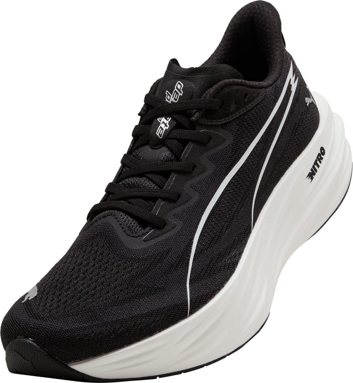 Puma Men's Deviate Pure Nitro Running Shoes - Black