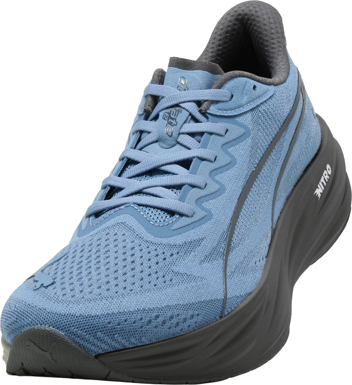 Puma Men's Deviate Pure Nitro Running Shoes - Blue