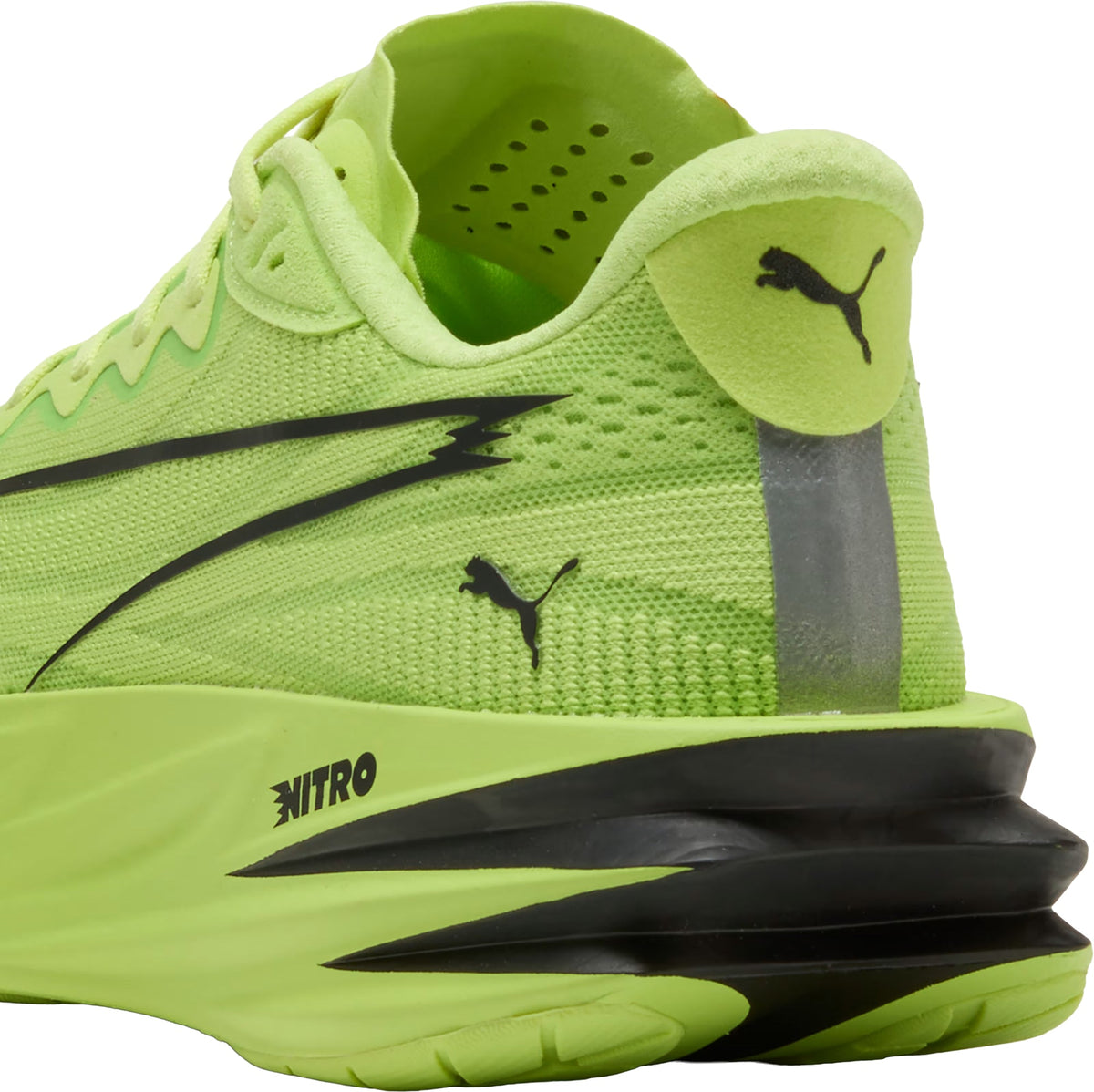 Puma Men's Deviate Pure Nitro Running Shoes - Green