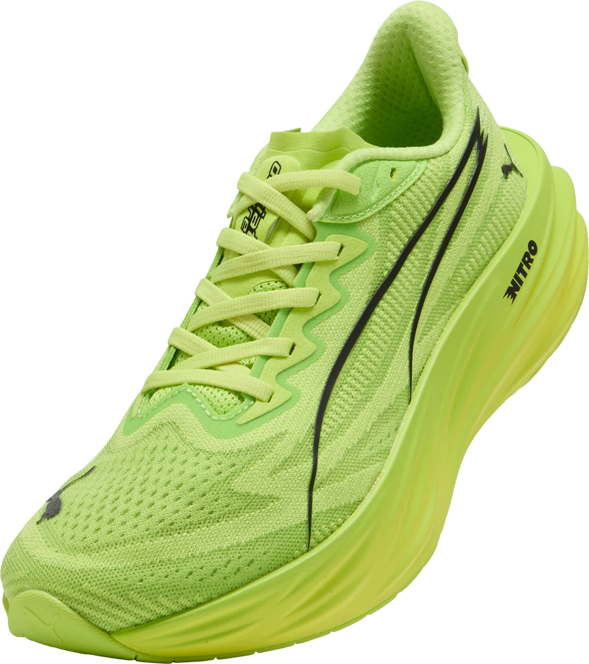 Puma Women's Deviate Pure Nitro Running Shoes - Green