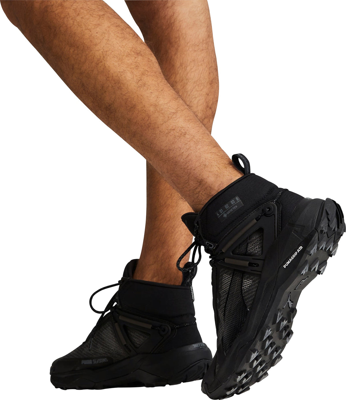 Puma Men's Explore Nitro Mid GORE-TEX Walking Boots - Black