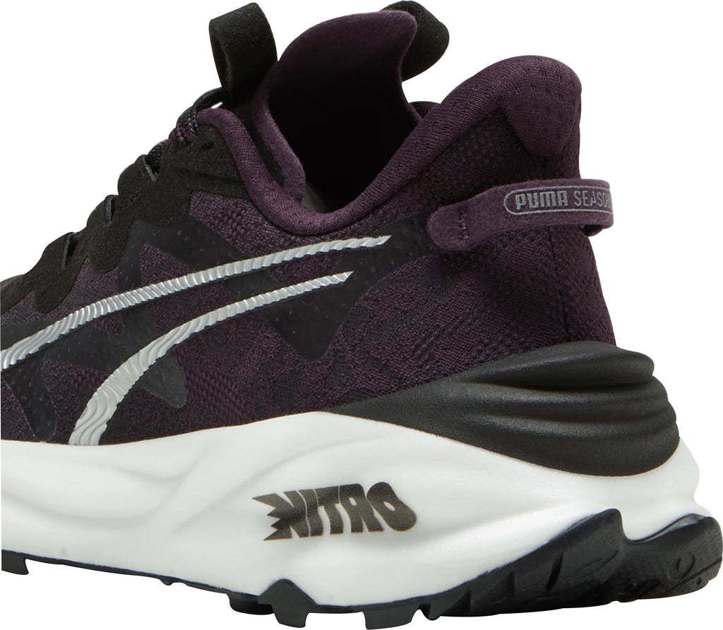 Puma Women's Fast-Trac Nitro 3 Trail Running Shoes - Black