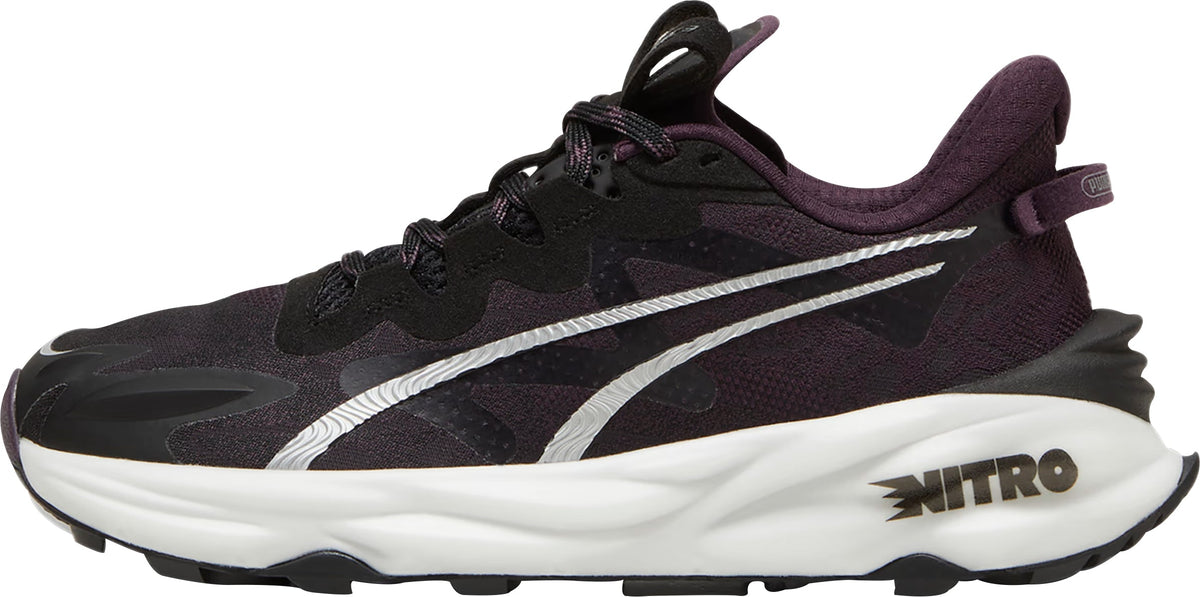 Puma Women's Fast-Trac Nitro 3 Trail Running Shoes - Black