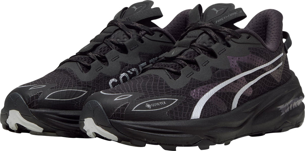 Puma Men's Fast-Trac Nitro 3 GORE-TEX Trail Running Shoes - Black