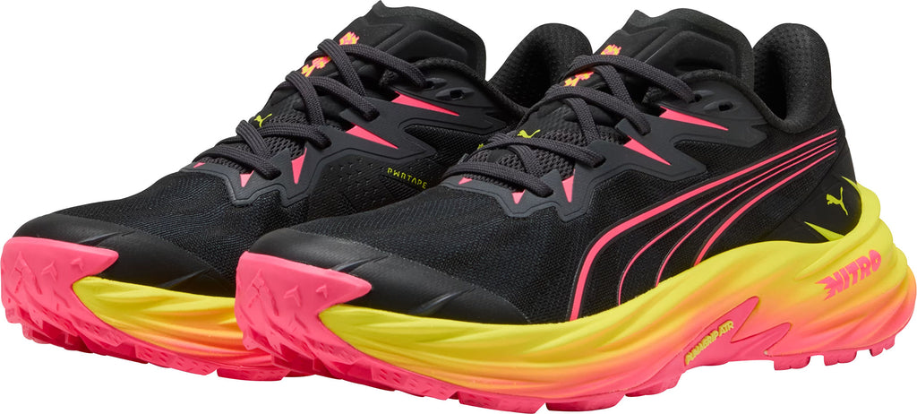 Puma Men's Fast-Trac Nitro 4 Trail Running Shoes - Black