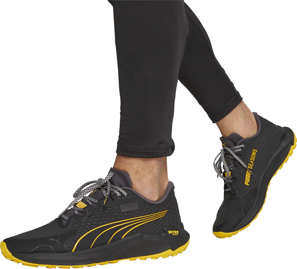 Puma Men's Fast-Trac Nitro GORE-TEX Trail Running Shoes - Black