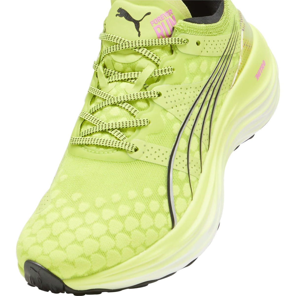Puma Women's ForeverRun Nitro Running Shoes - Yellow