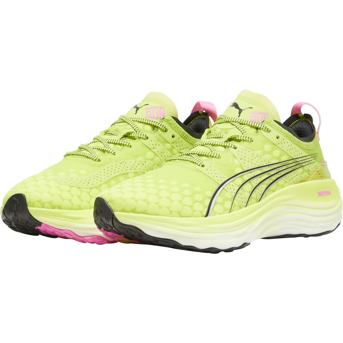 Puma Women's ForeverRun Nitro Running Shoes - Yellow