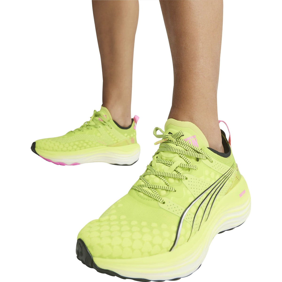 Puma Women's ForeverRun Nitro Running Shoes - Yellow