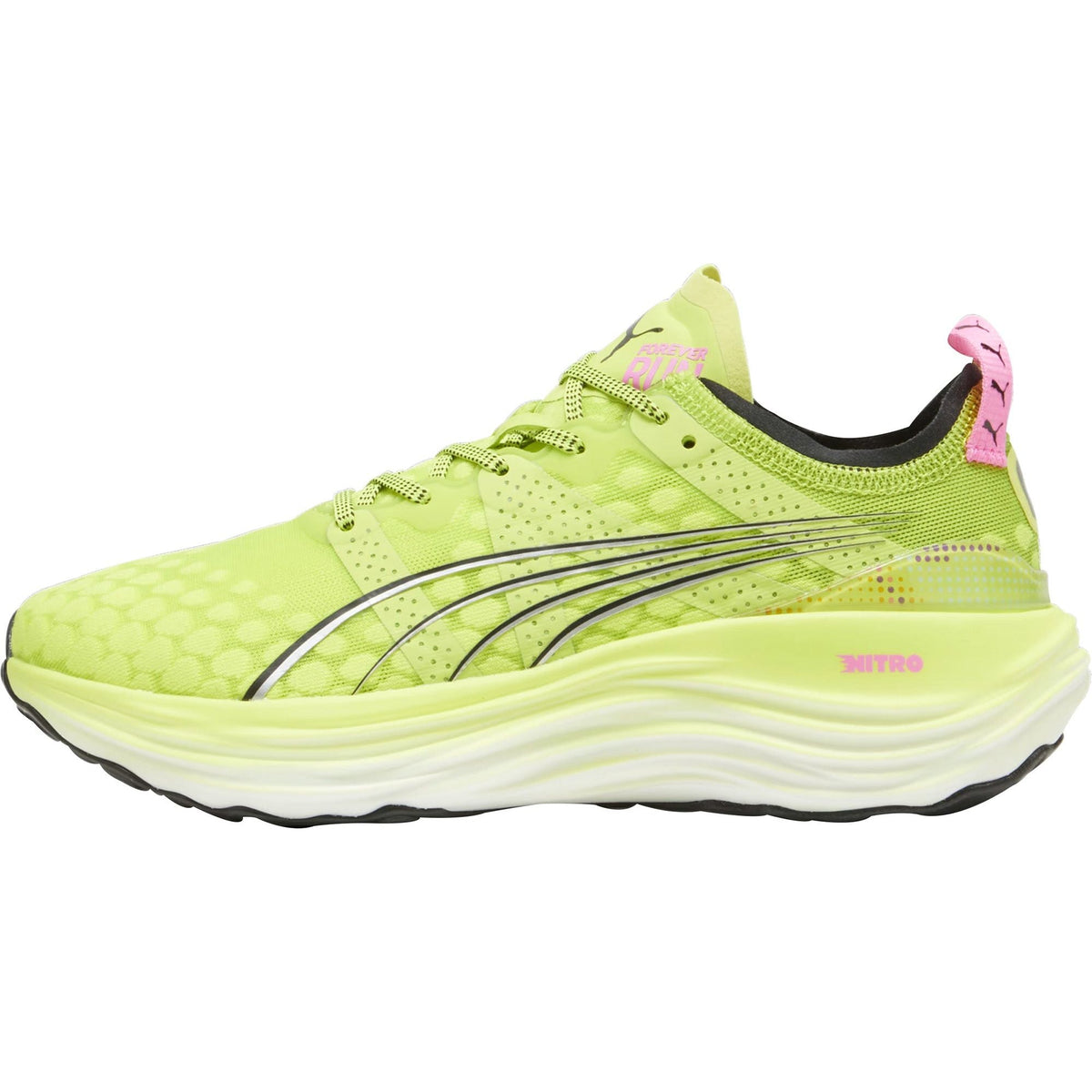 Puma Women's ForeverRun Nitro Running Shoes - Yellow
