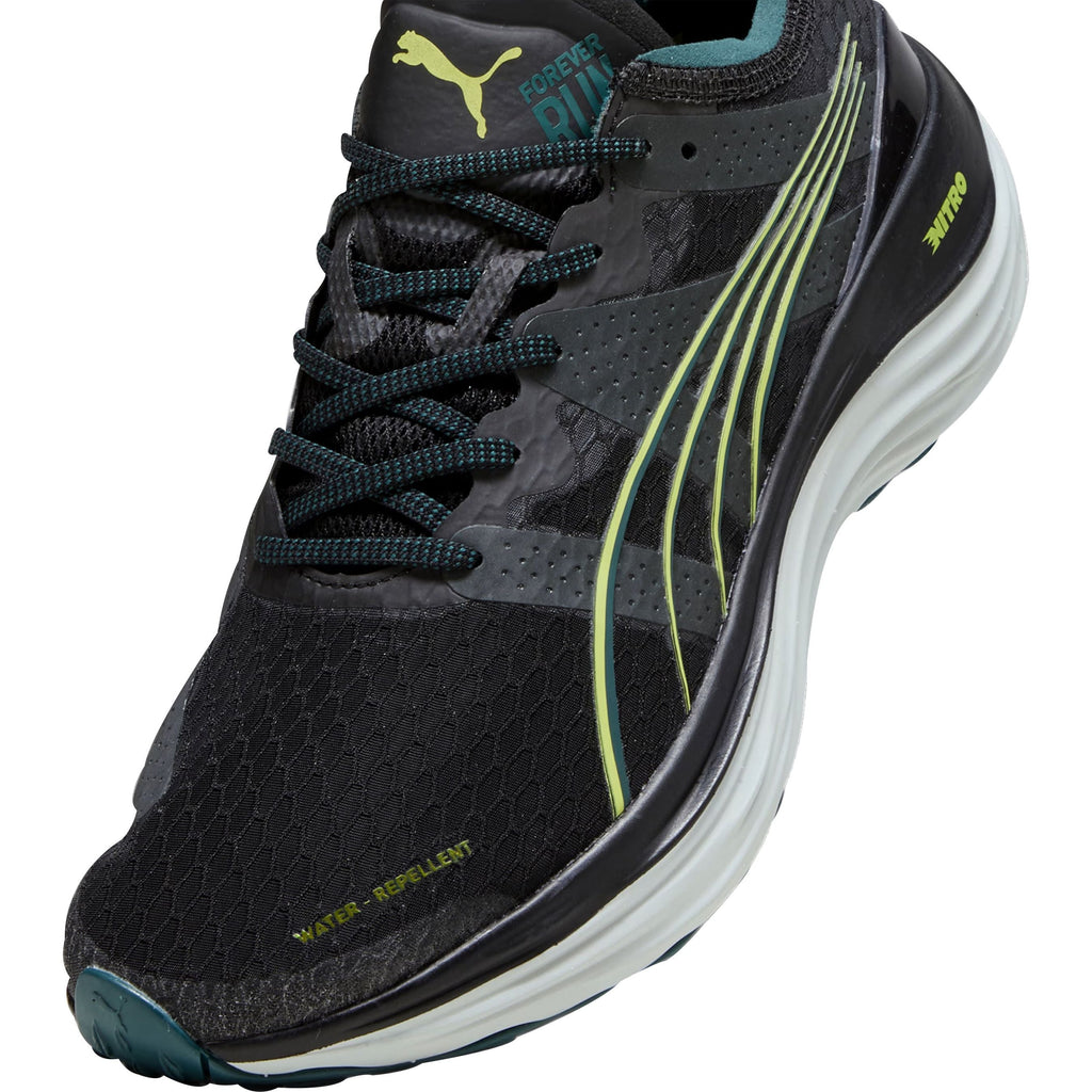Puma Men's ForeverRun Nitro WTR Running Shoes - Black