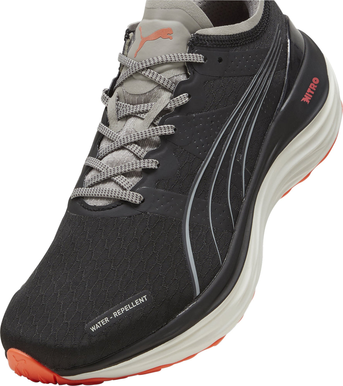 Puma Men's ForeverRun Nitro WTR Running Shoes - Black
