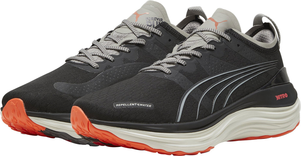 Puma Men's ForeverRun Nitro WTR Running Shoes - Black