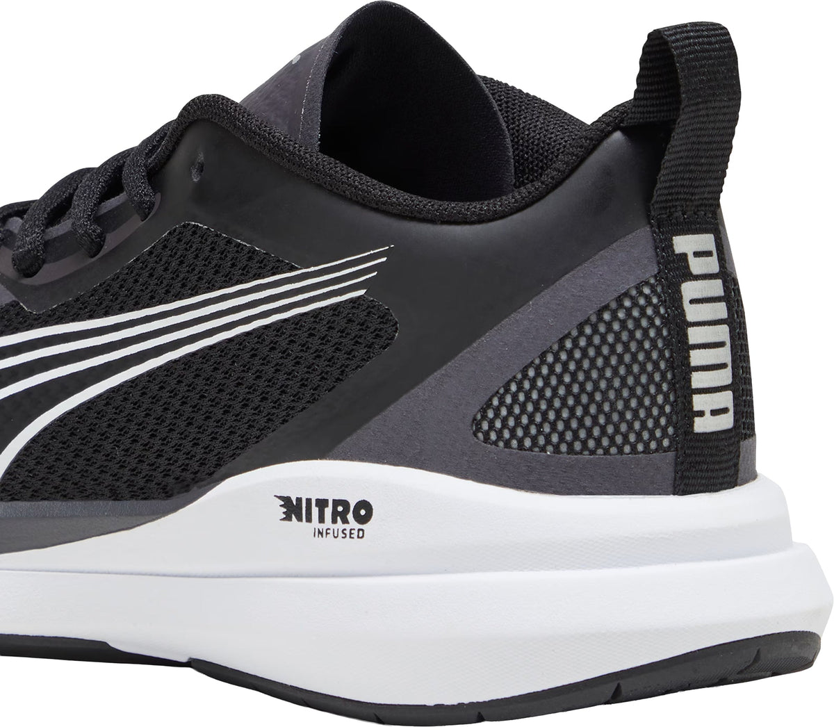 Puma Junior Kruz Nitro Running Shoes - Black