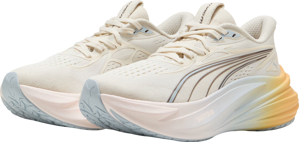 Puma Women's MagMax Nitro 2 Running Shoes - Cream